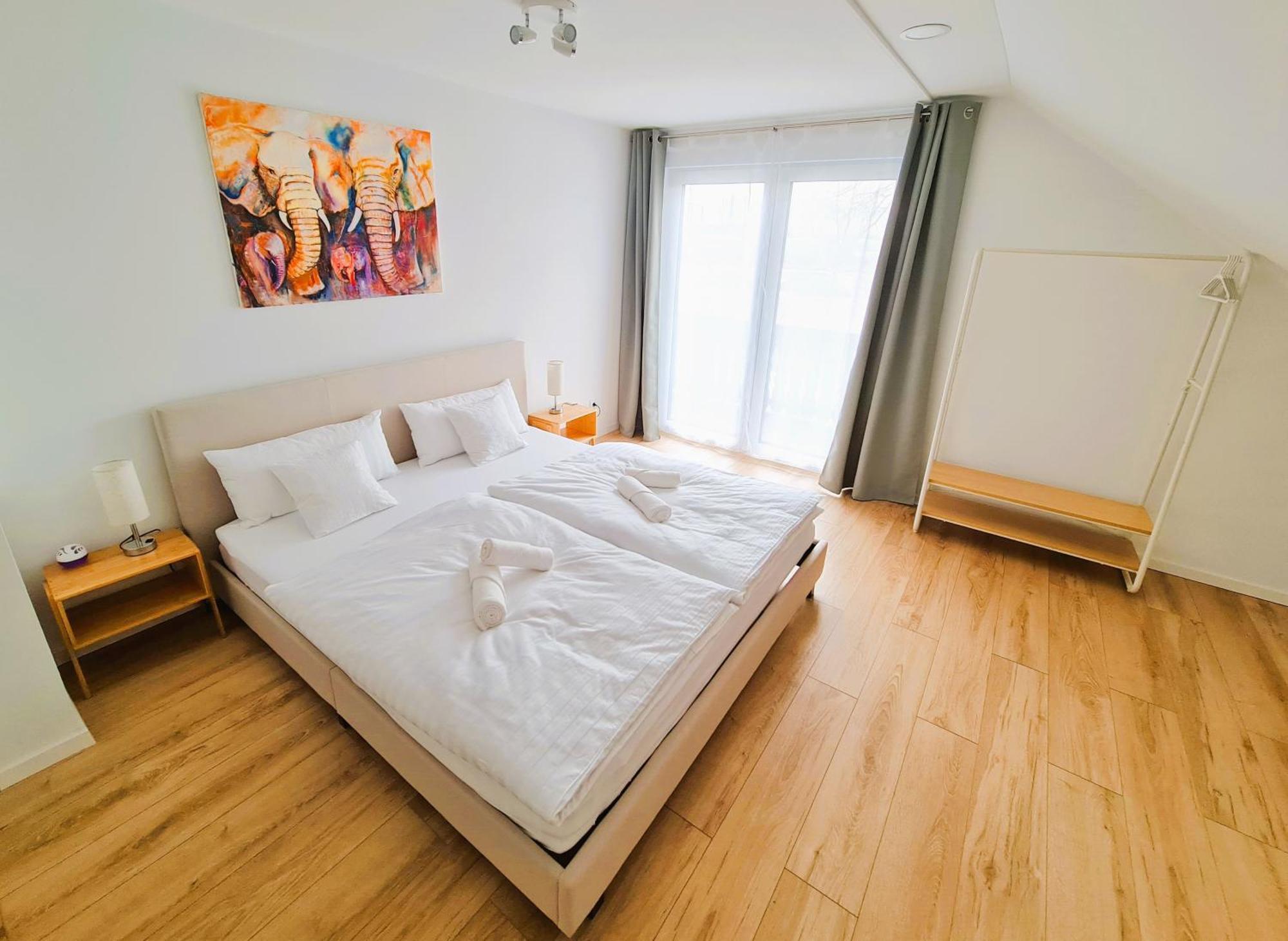 Apartment Naehe Airbus Манхинг Экстерьер фото