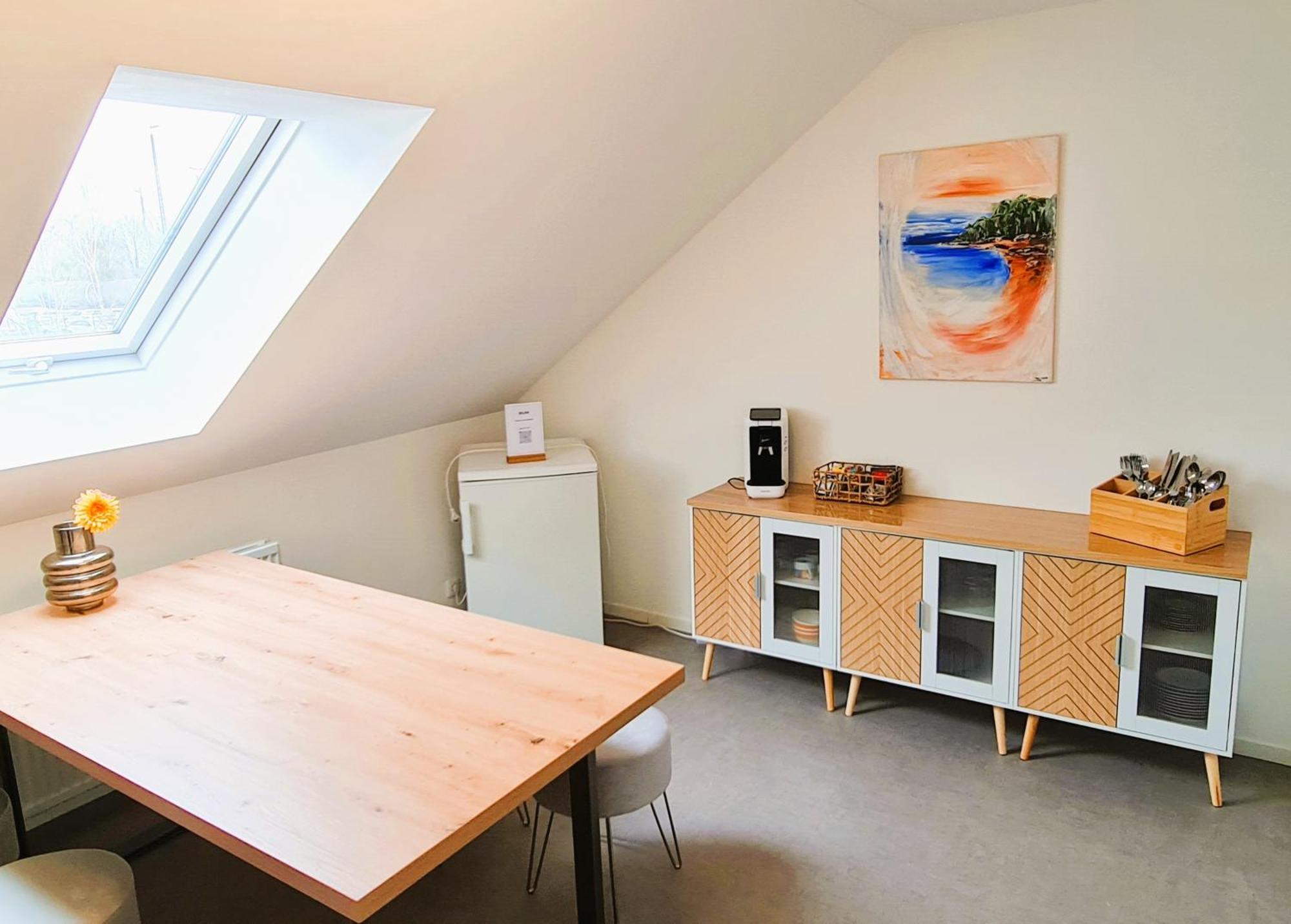 Apartment Naehe Airbus Манхинг Экстерьер фото