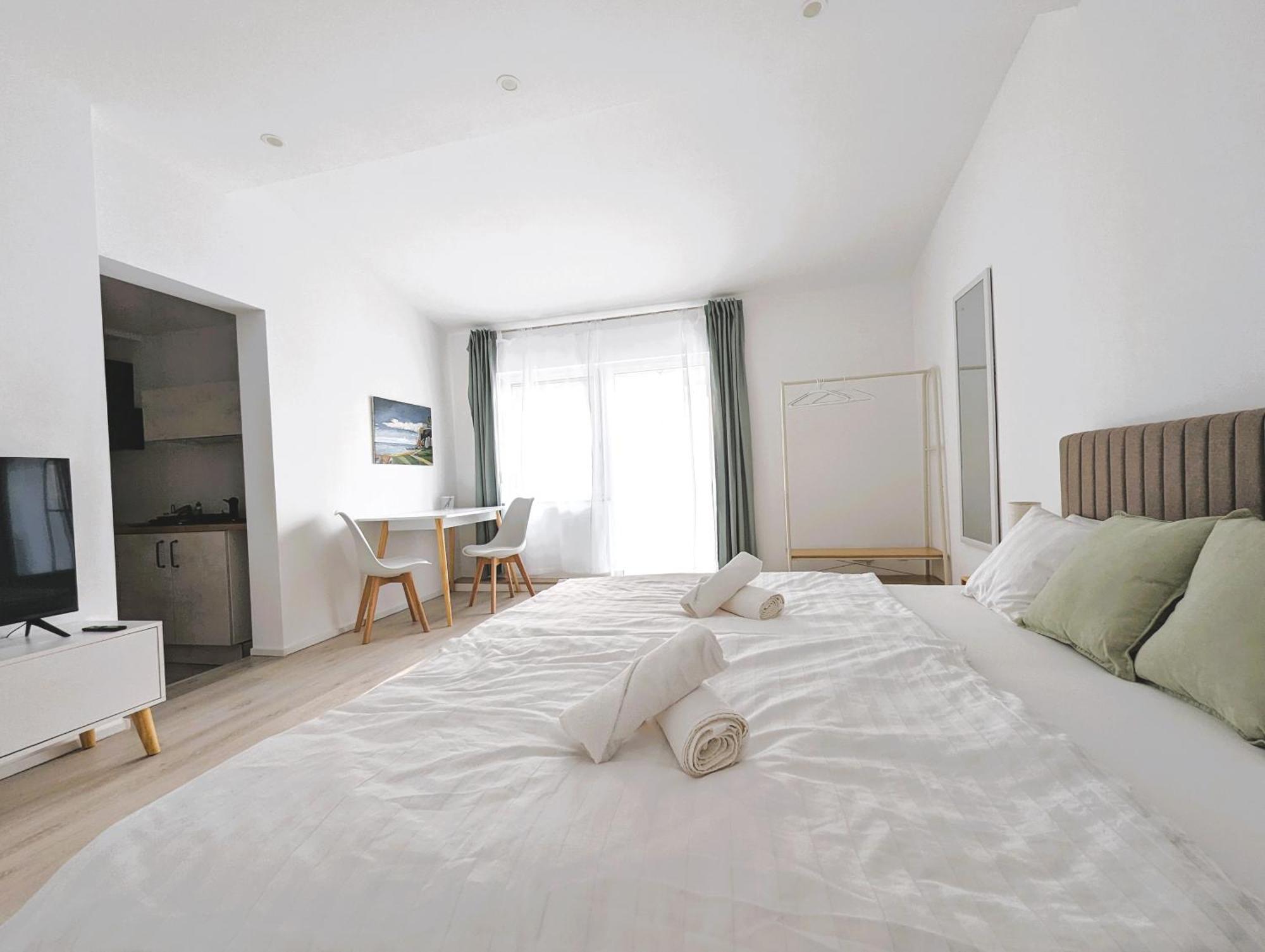 Apartment Naehe Airbus Манхинг Экстерьер фото